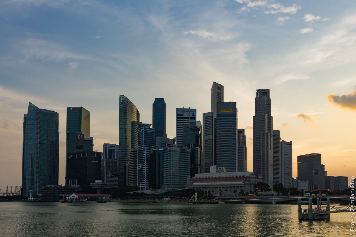 Marina Bay Business center. Singapore - Евгений Землянухин