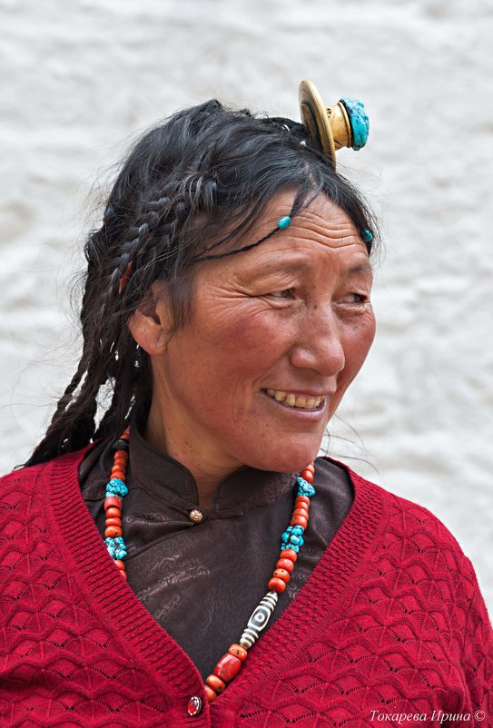 Женщина Тибета. - Ирина Токарева