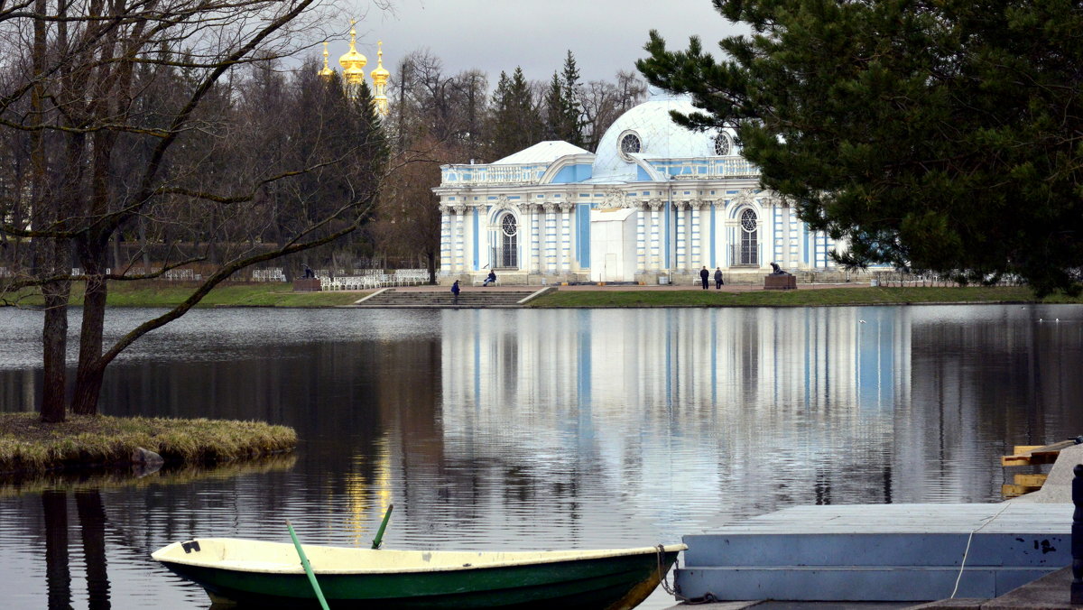 Павильон Грот на Большом пруду Екатерининского парка - Сергей 