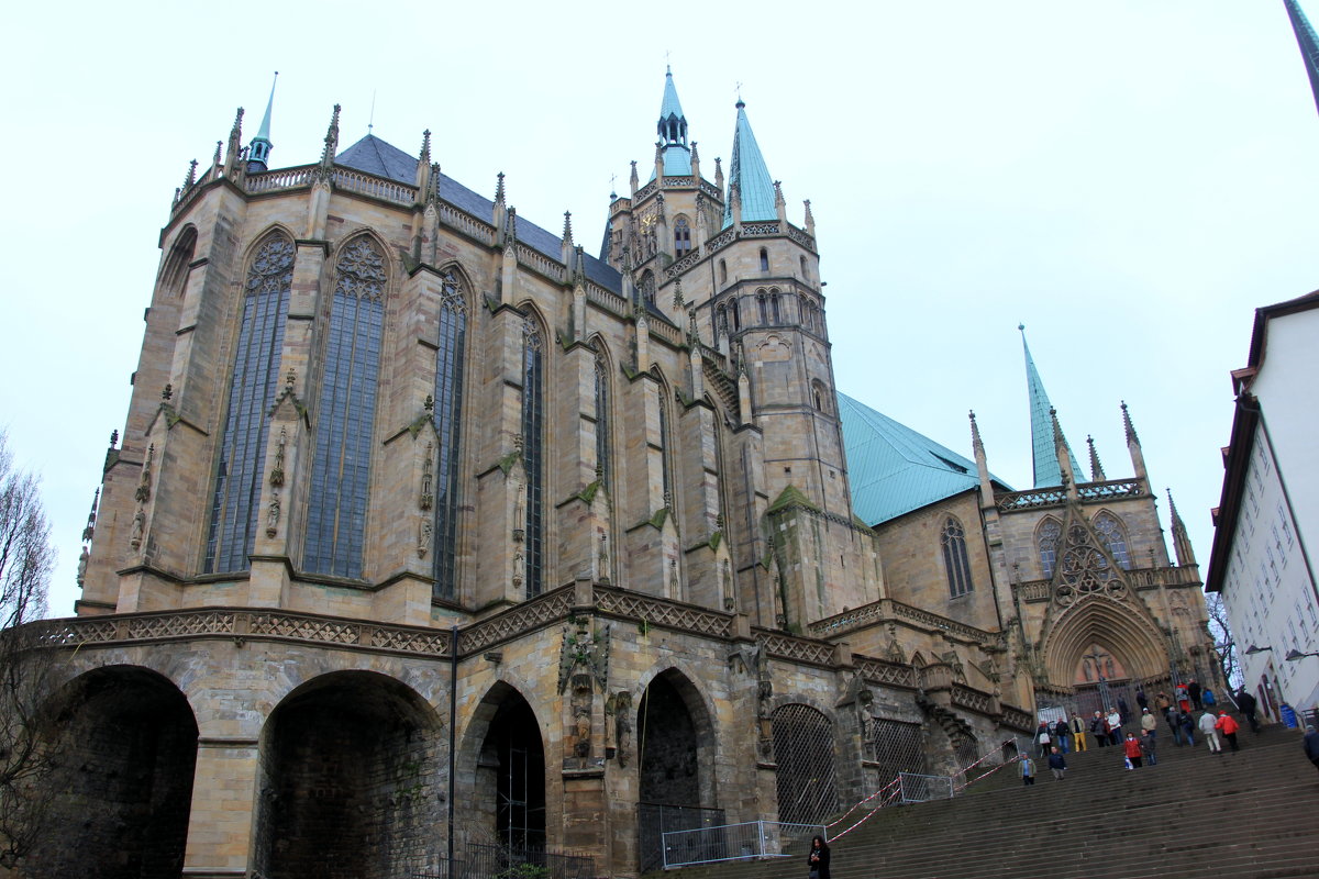 кафедральный собор Эрфурта (1170 год) - Olga 