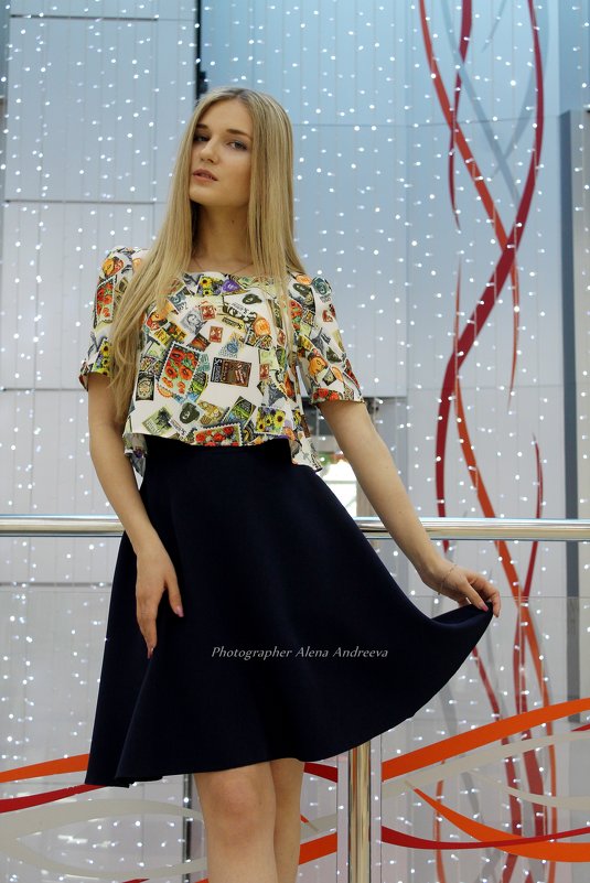 Фото для рекламы магазина женской одежды "Teresa" - Alena Andreena