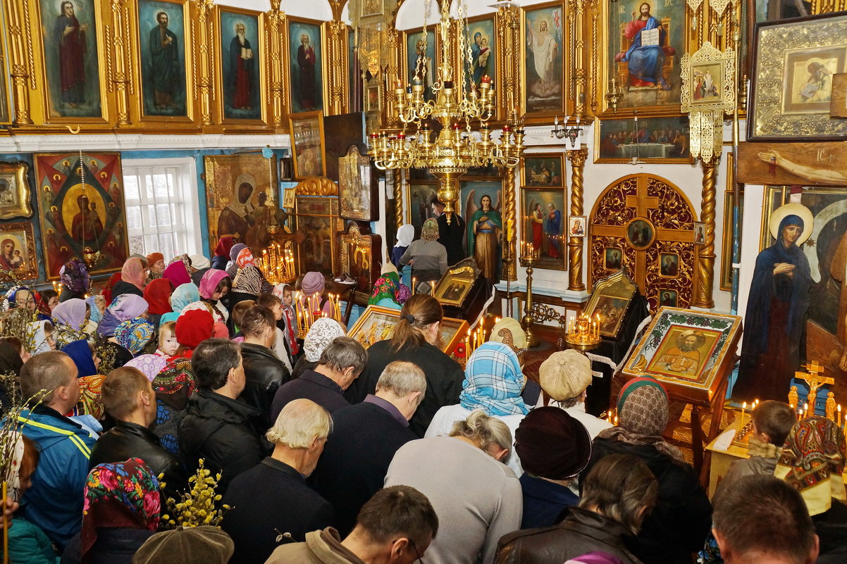 Вербное воскресенье в Ильинском - Валерий Симонов
