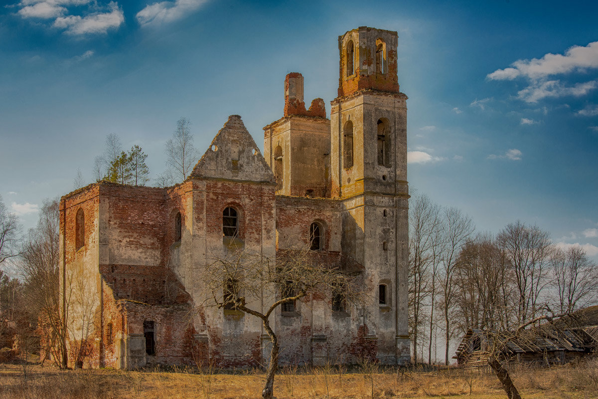 Руины костела святой Вероники в д. Селище - Лариса Кайченкова