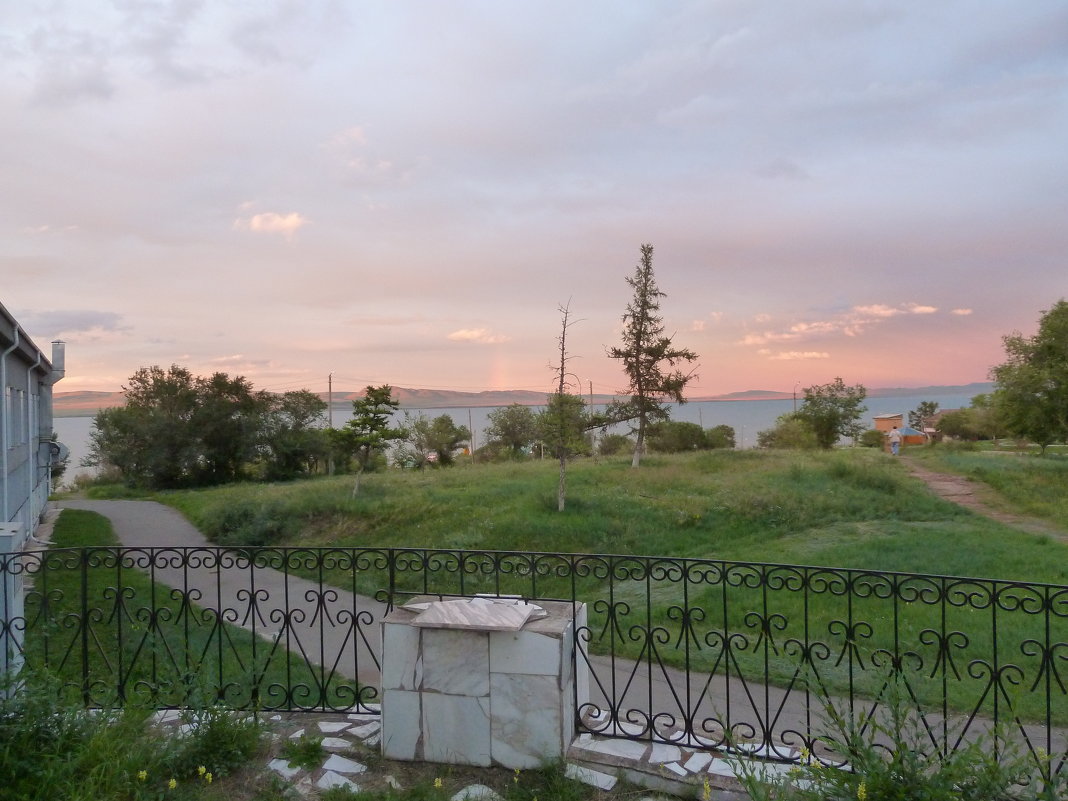 Вид на озеро Шира со стороны лечебно-диагностического отделения - Галина Минчук