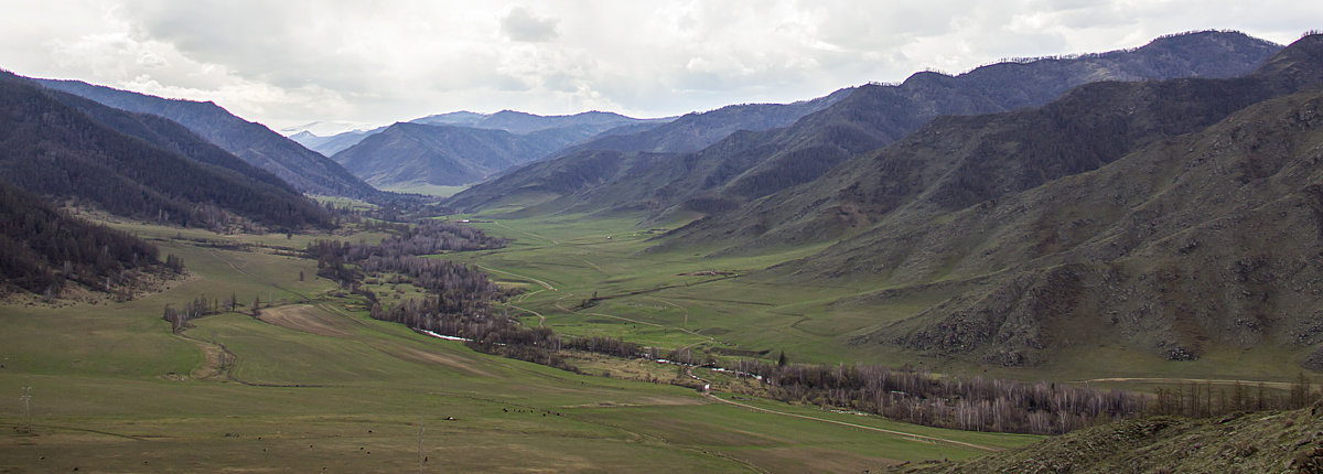Вид с перевала Чике-Таман Республика Алтай - Игнатенко Светлана 