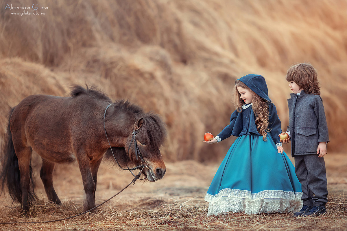 Фотоистория "Барышня и конюх" - Александра Гилета