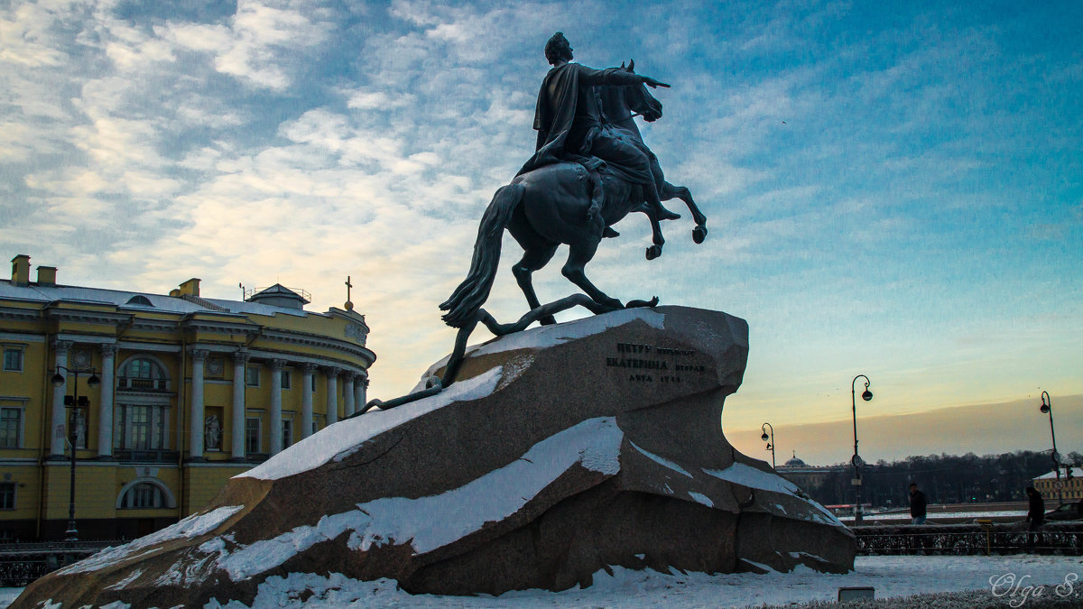 Морозный январский день в Санкт-Петербурге - shevcova2000 +++