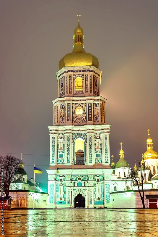 Колокольня Софийского собора - Киев - Богдан Петренко