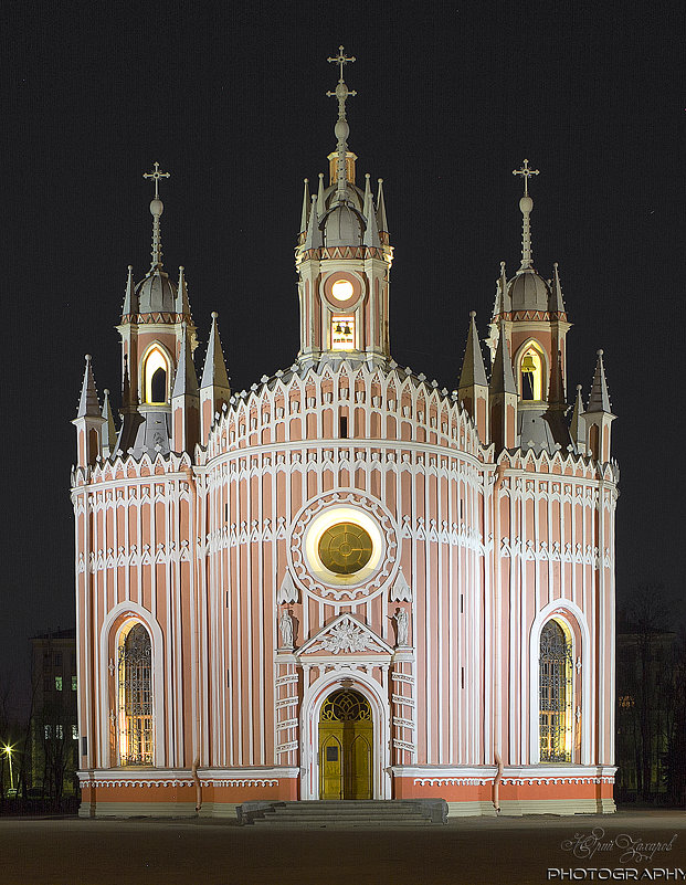 ЧЕСМЕНСКАЯ ЦЕРКОВЬ  (Храм Рождества св. Иоанна Предтечи) - Юрий Захаров