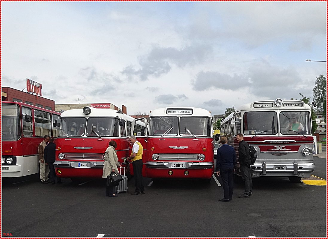 Автобус ЗиС-127 Маршрут «Таллинн-Ленинград» - Вера 