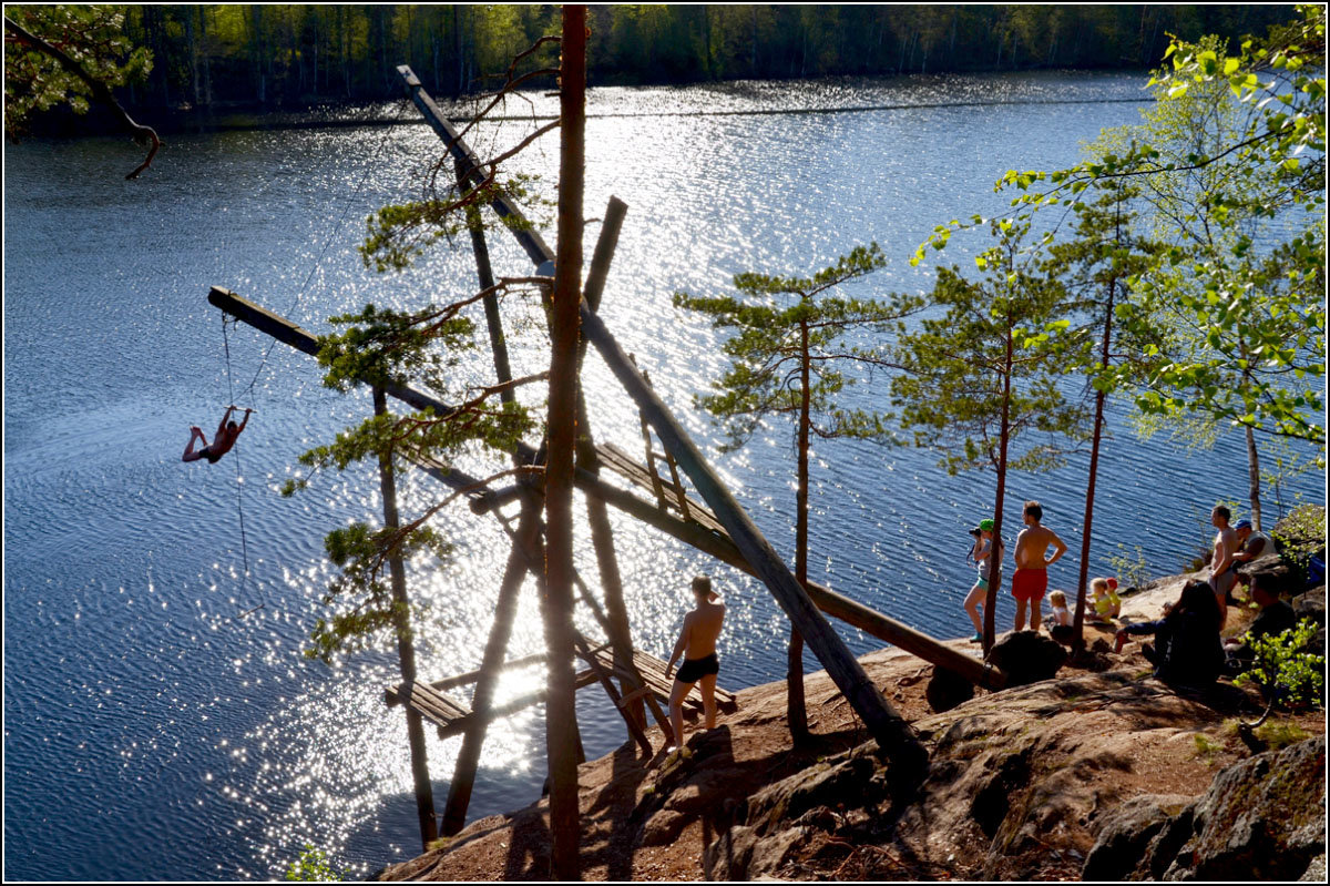 озеро ястребиное ленинградская область