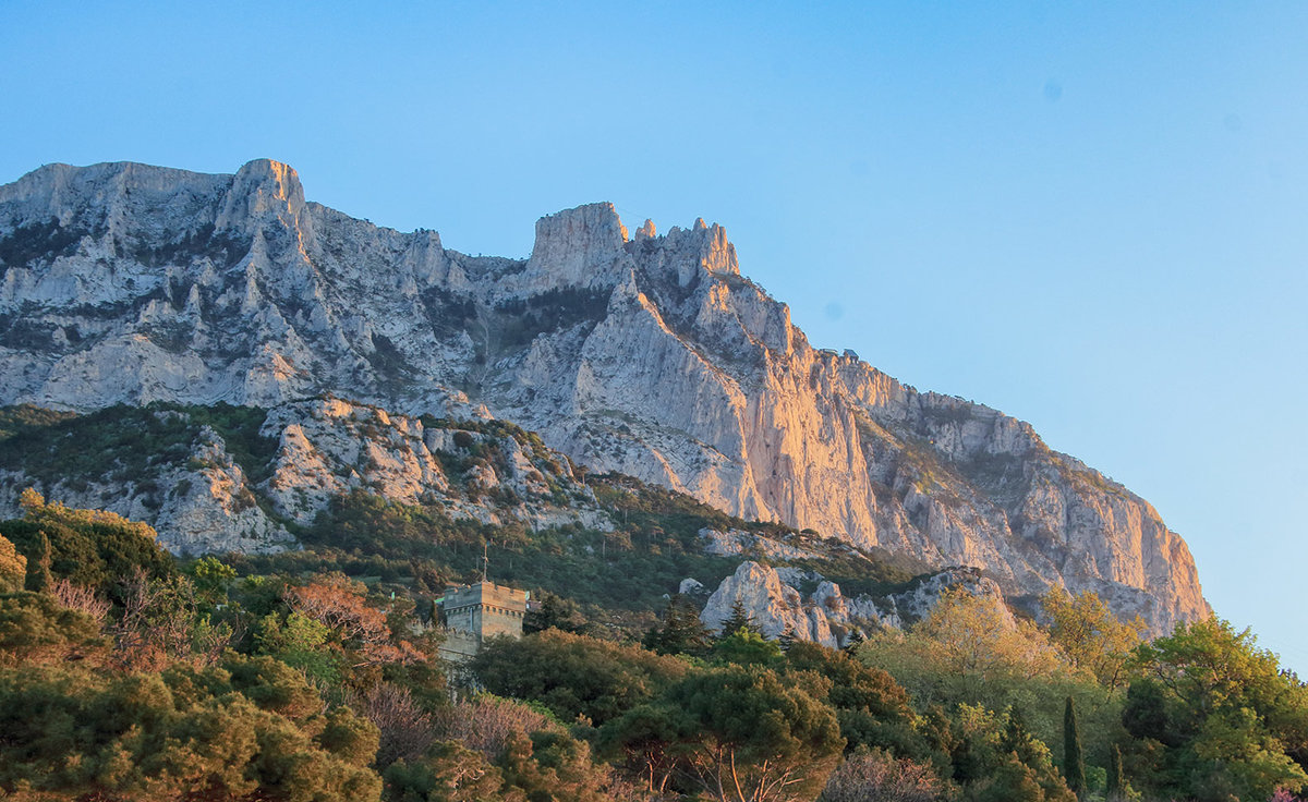 Алупка Крым гора ай Петри