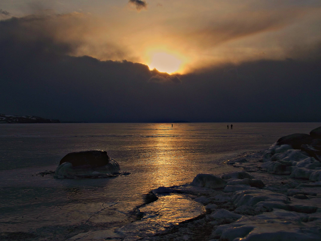 Закат над Ольхоном (Байкал) - Нина 