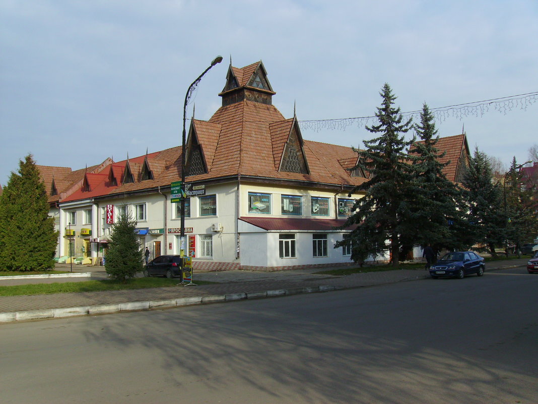 Торговое  здание  в  Богородчанах - Андрей  Васильевич Коляскин