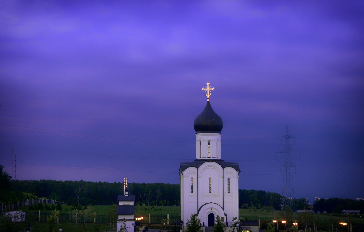 Церковь при Мытищинском военном кладбище - Екатерррина Полунина