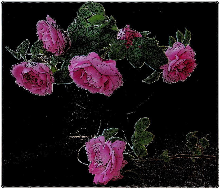 Розовые розы - Нина Корешкова