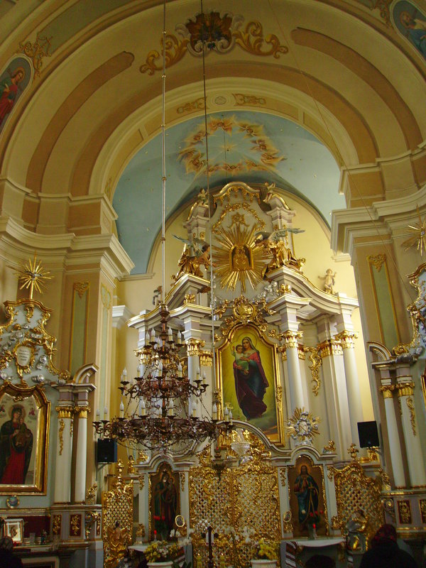 Греко - католический  храм  в  Городенке - Андрей  Васильевич Коляскин