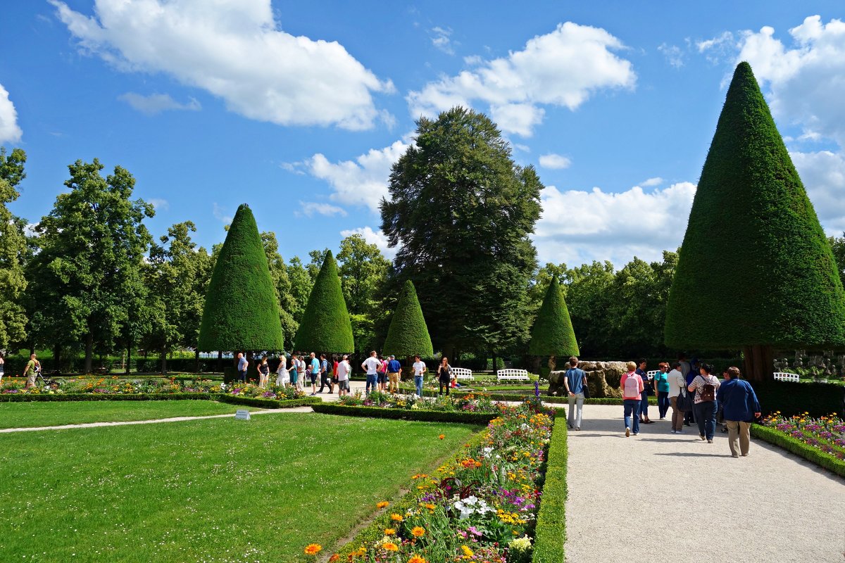 Дворцовый парк в Вюрцбурге - Galina Dzubina