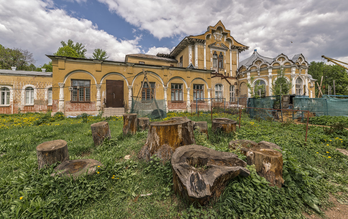 Господский дом в усадьбе Алтуфьево - Борис Гольдберг