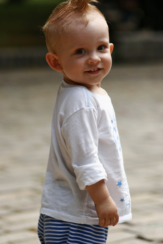 Самый симпатичный малыш в парке ) - Денис Сухинин