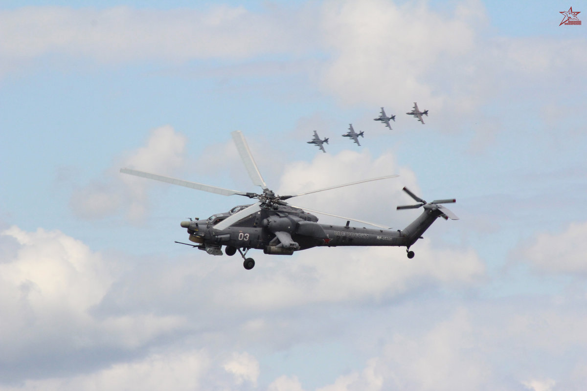 Ми-28Н+Су-25 - Роман Скоморохов