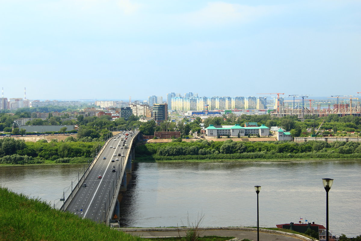 Канавинский мост через Оку - Владимир Андреевич Ульянов