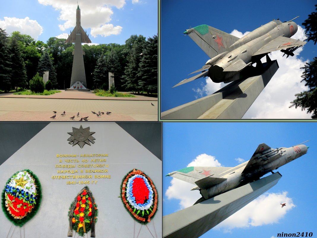 Памятник воинам-авиаторам - Нина Бутко