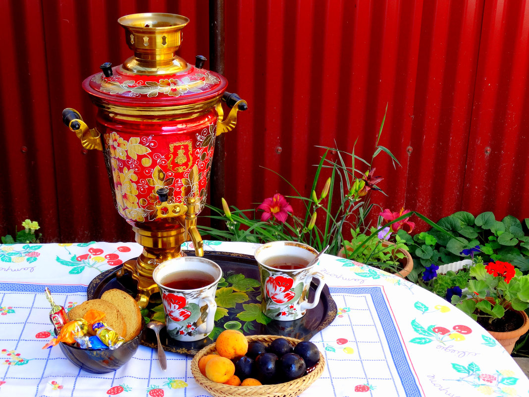 Утро,чай во дворе... - Тамара (st.tamara)