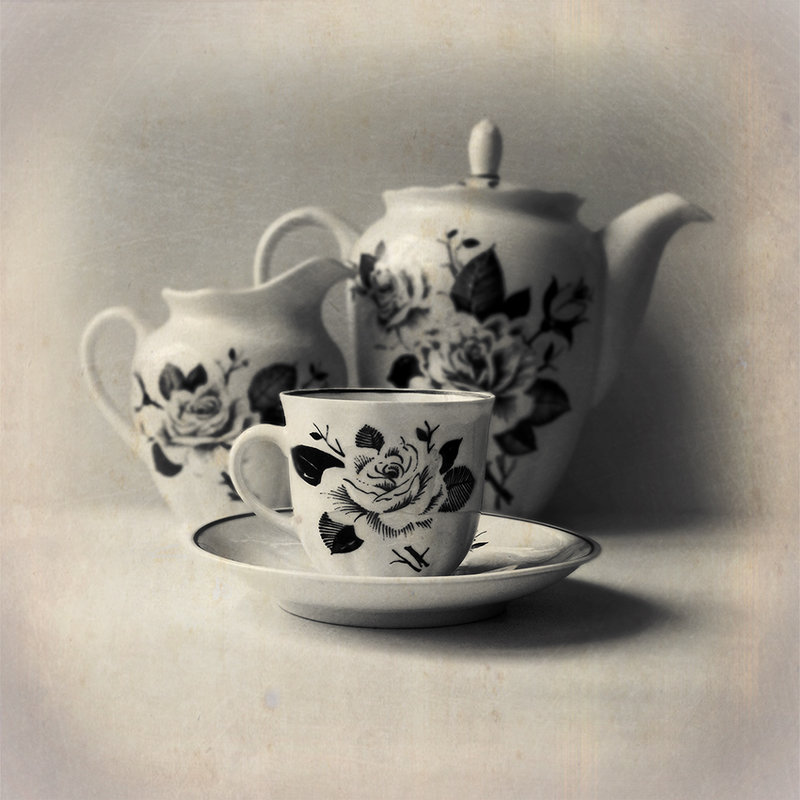Чашечка кофе в ретро стиле - Николай Белавин