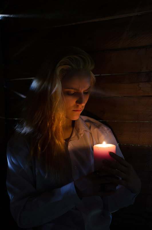 Портрет со свечой - Nata Grebennikova