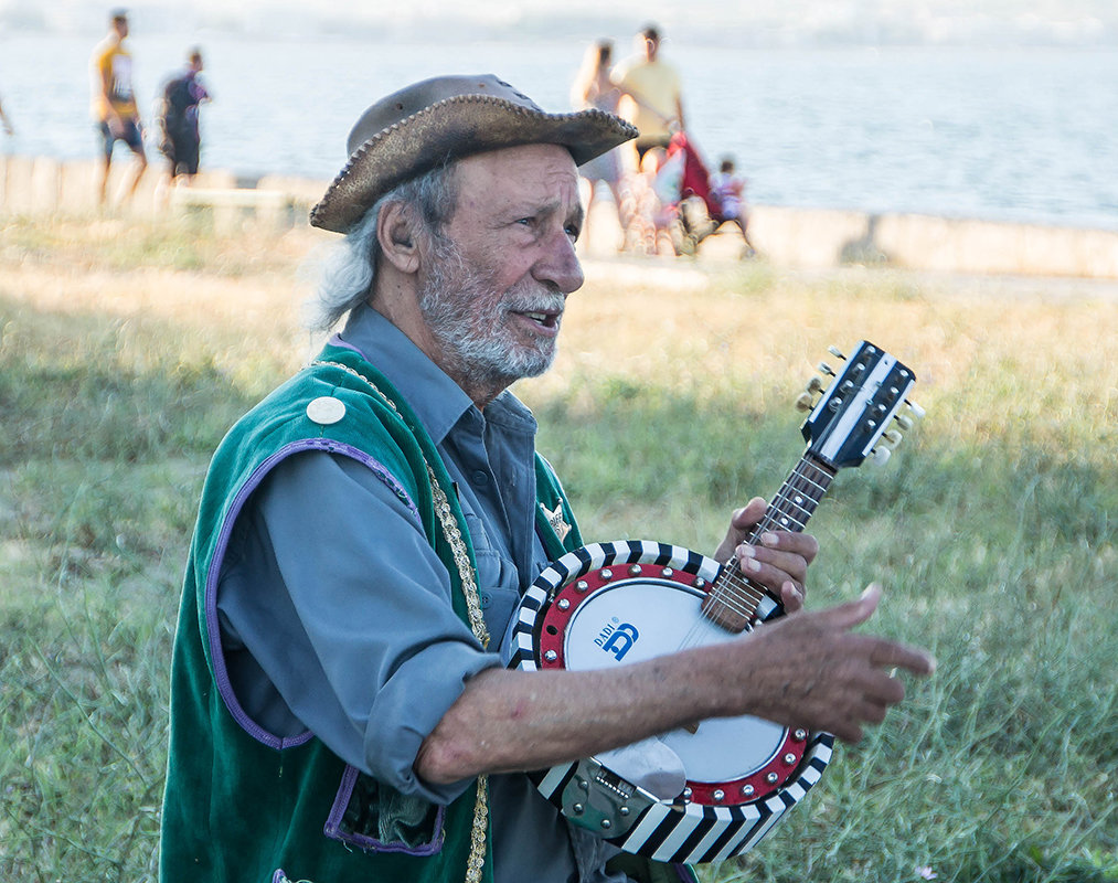 старик с банджо - seseg Seseg