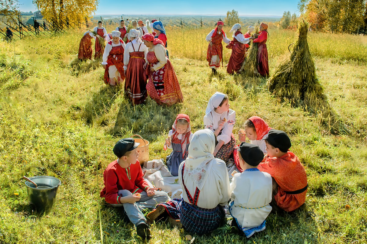 Праздник хлеба  в Малых Корелах - Виктор Заморков