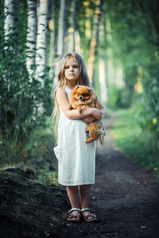Девочка с собачкой - Женя Кадочников