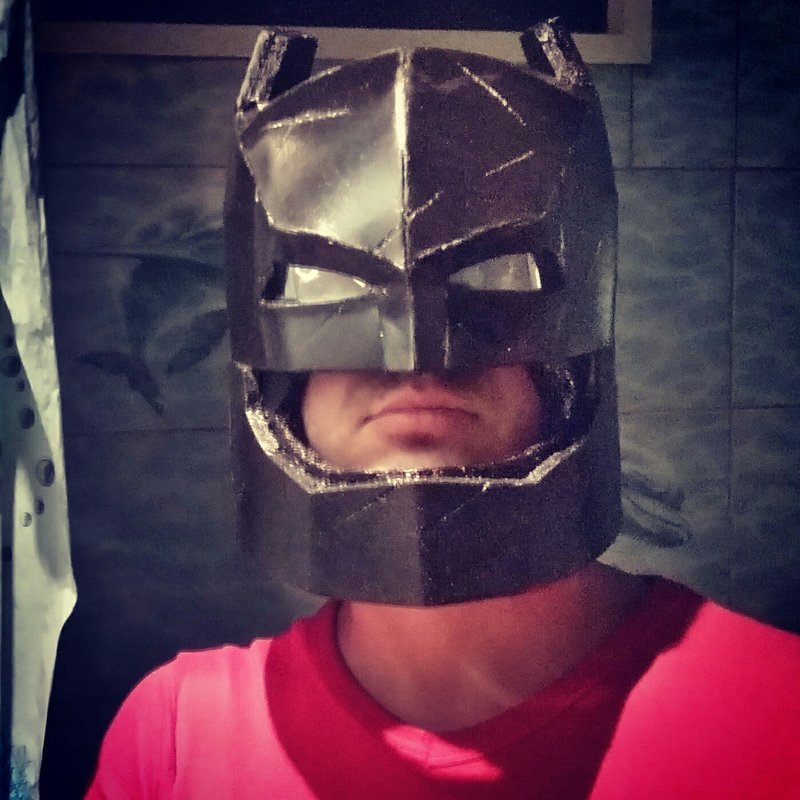 создание шлема по фильму Batman v Superman: Dawn of Justice - Серёга Марков