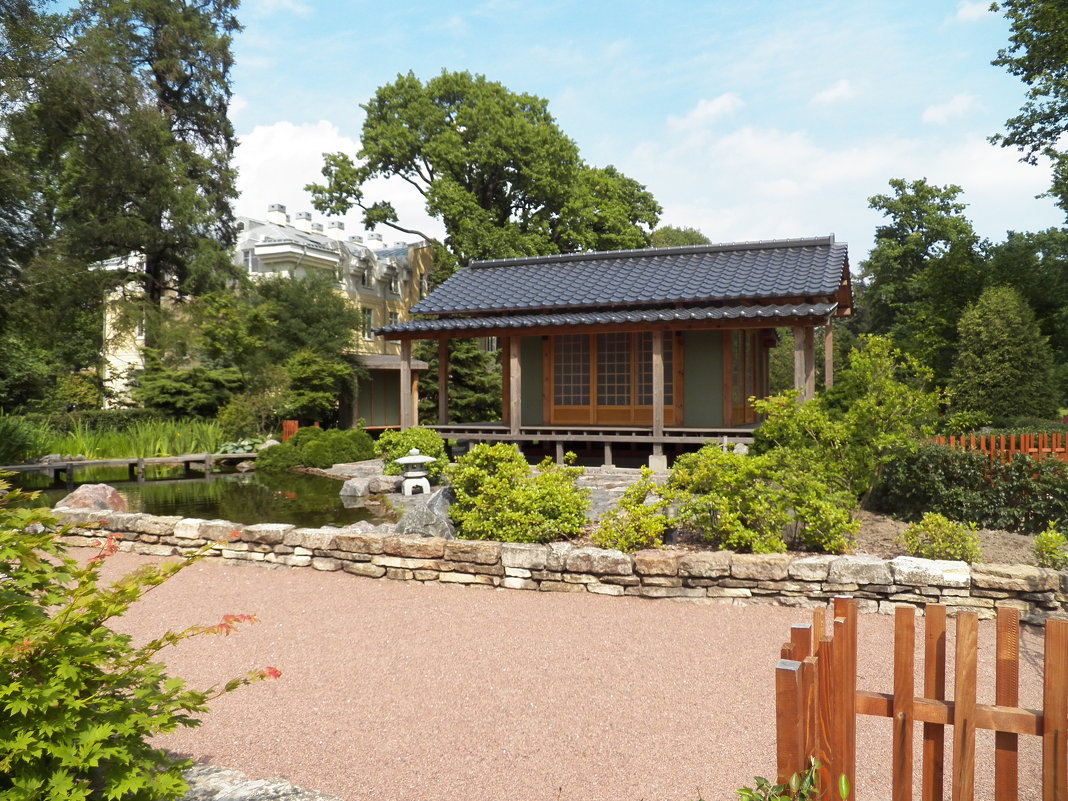 Японский  уголок ботанического сада - Виктор Елисеев