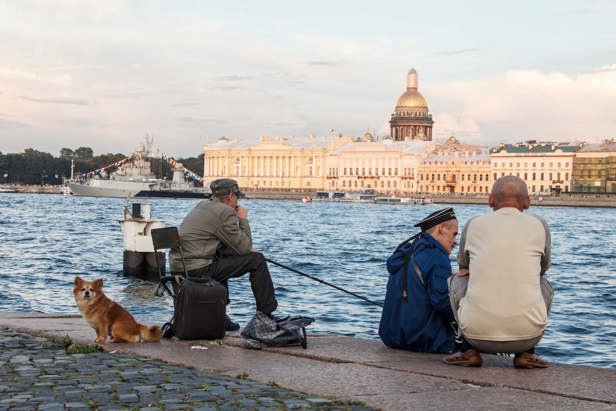 За кулисами праздника (День ВМФ СПб) - Алексей Корнеев