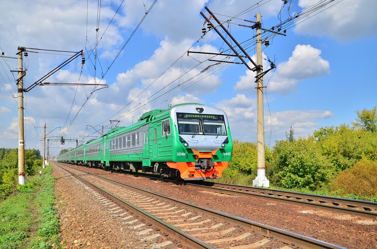 Электропоезд ЭД4М-0445 - Денис Змеев