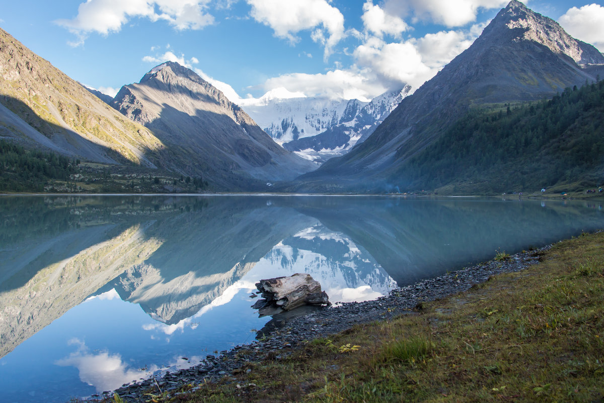 Озеро Ак-Кем и гора Белуха - Denis Avramchuk