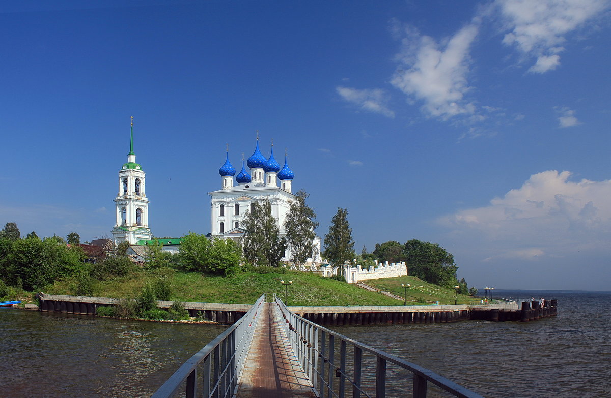 Нижегородская область водохранилище Чкаловск