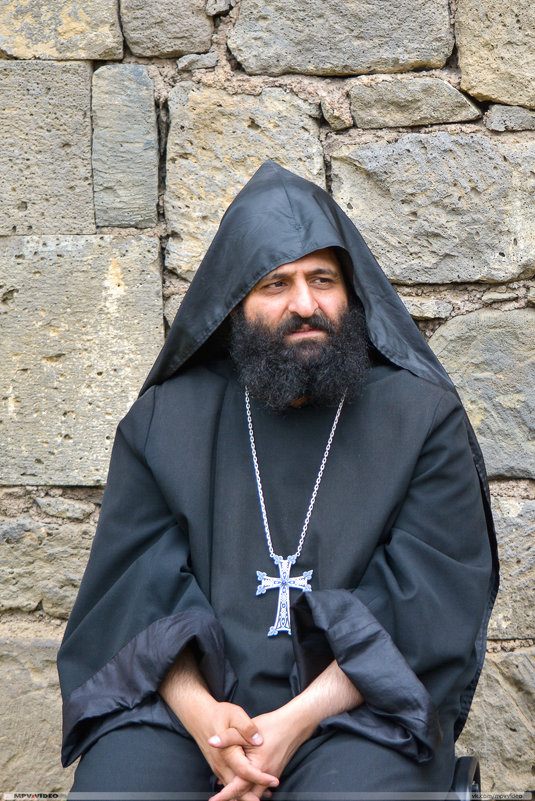Монах в монастыре Татев / Армения - Павел Москалёв