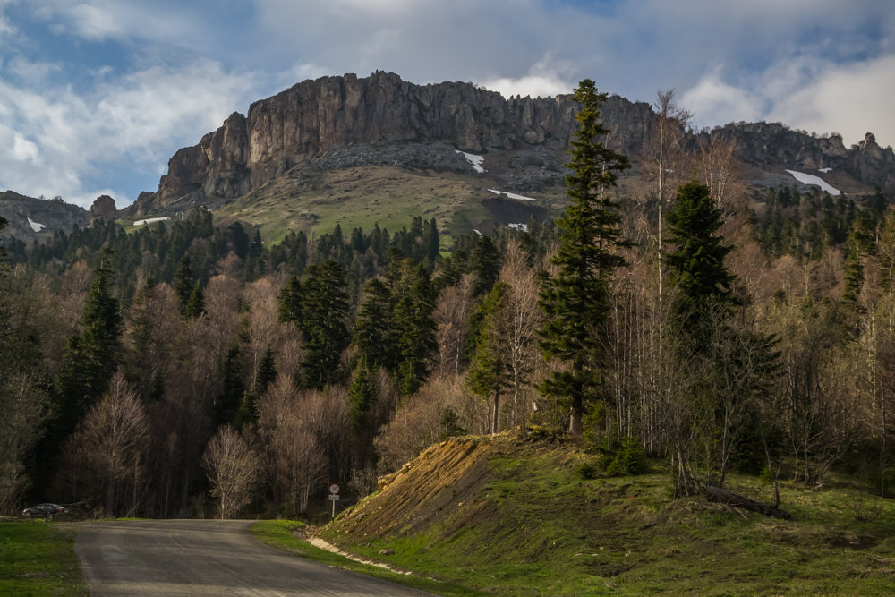 Вершина хребта Каменное море