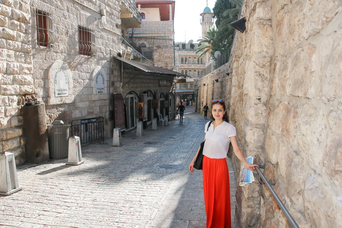 Ксюша в старом городе, Иерусалим - Александр Галкин