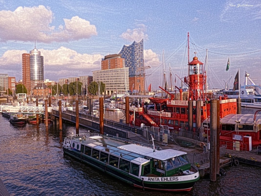 Hamburg.Hafen - Nina Yudicheva