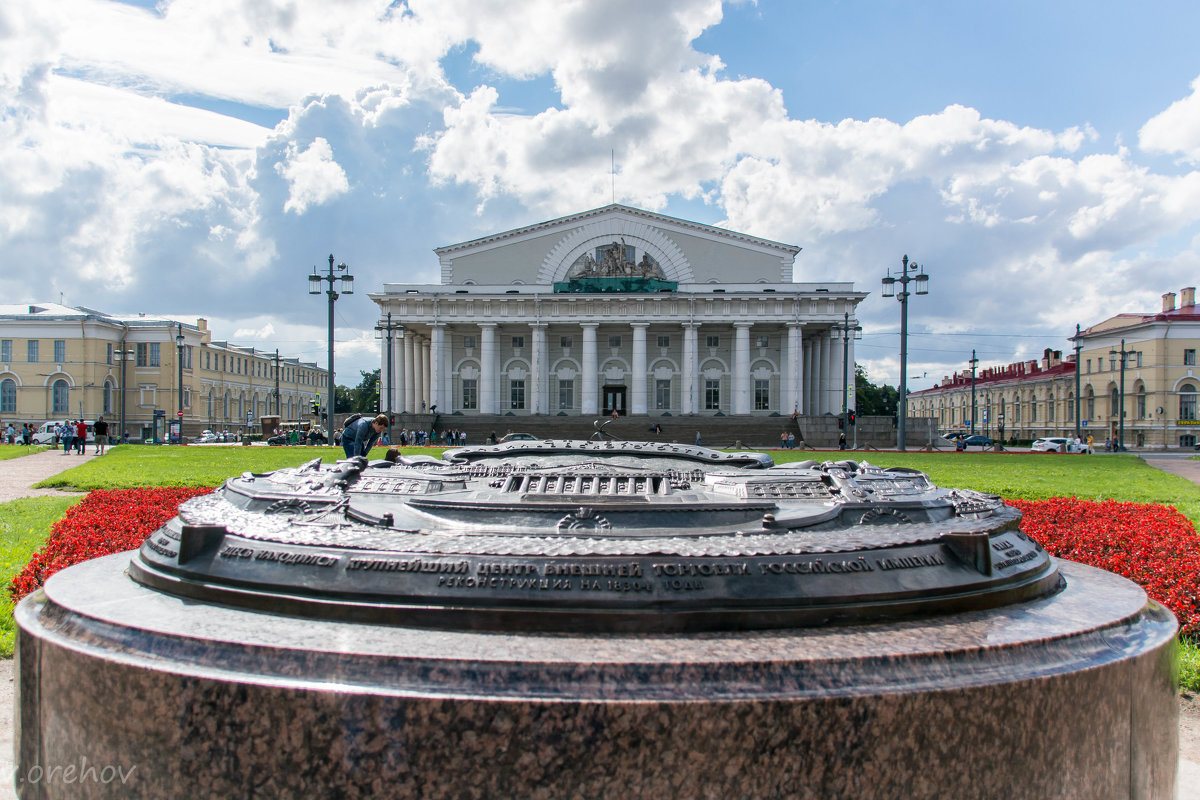 СПб,  Стрелка Васильевского острова. - Виктор Орехов