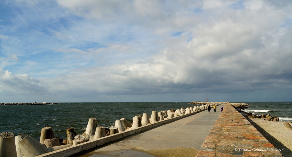 Wind on the Baltic sea. Ветер на Балтике. - Tatiana Golubinskaia