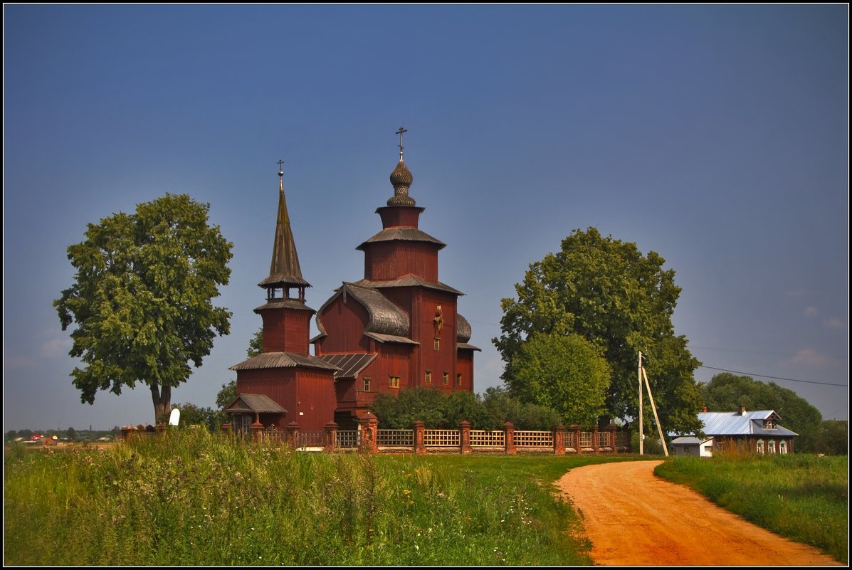 Церковь Иоанна Богослова на Ишне, 1687-1689 - Дмитрий Анцыферов