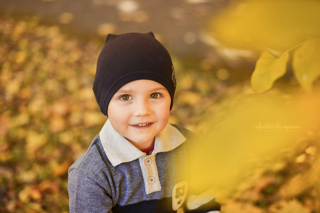 Осенний портрет мальчика - Любовь Белугина
