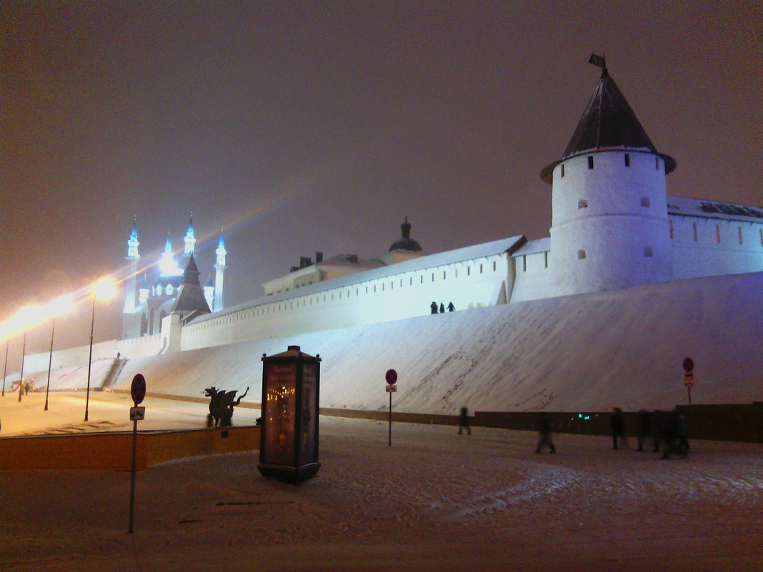 Кремлевская Казань зимой