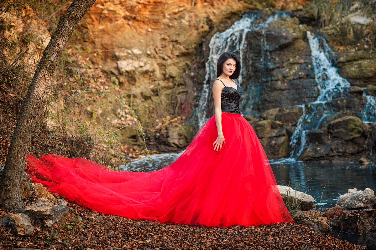 Lady in red.... - Кристина Волкова(Загальцева)