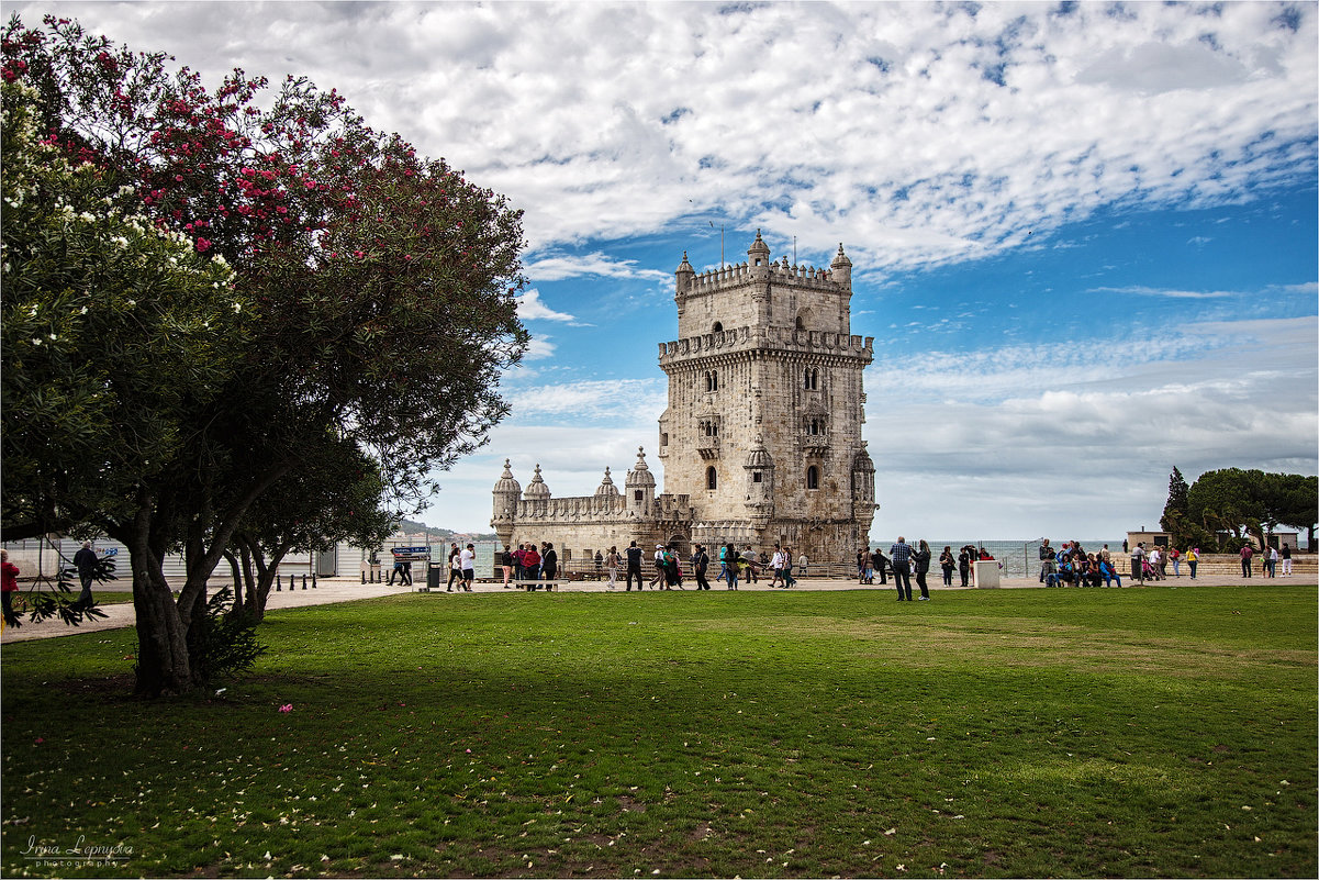 Башня Торри-ди-Белен на острове в реке Тежу в Лиссабоне - Ирина Лепнёва